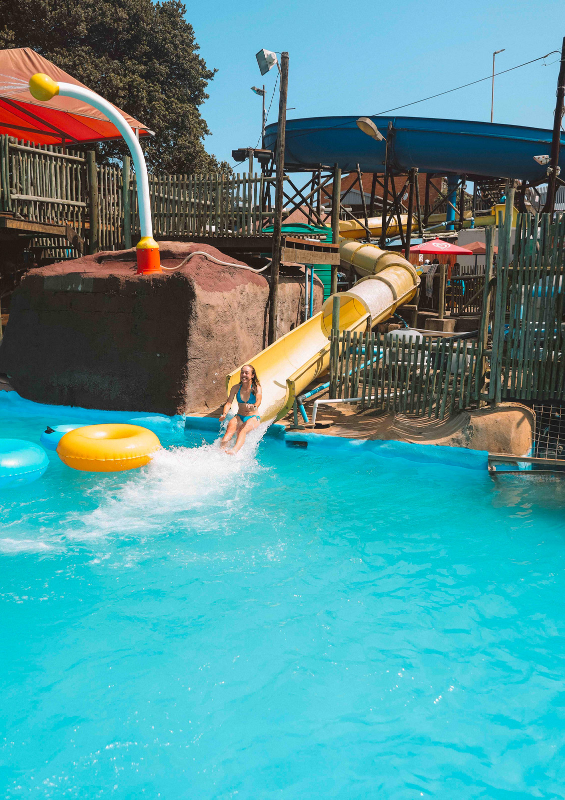 Yellow Tube Slide